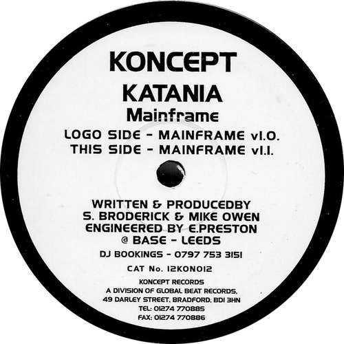 Cover Katania - Mainframe (12) Schallplatten Ankauf