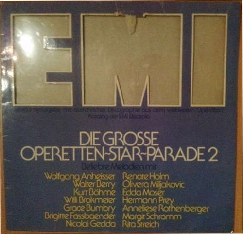 Cover Various - Die Grosse Operetten-Star- Parade 2 (LP, Comp) Schallplatten Ankauf