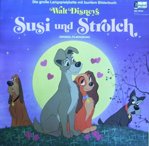 Cover Unknown Artist - Walt Disneys Susi Und Strolch (LP, Album, RE) Schallplatten Ankauf