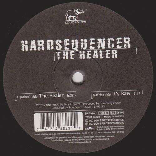 Cover Hardsequencer - The Healer (12) Schallplatten Ankauf