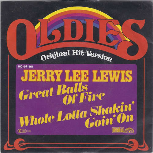 Cover Jerry Lee Lewis - Great Balls Of Fire (7, Single, RE) Schallplatten Ankauf