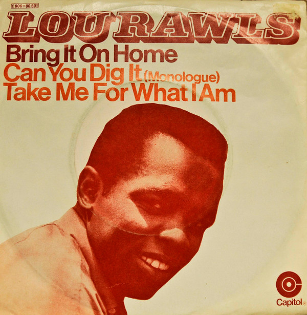 Cover Lou Rawls - Bring It On Home  (7) Schallplatten Ankauf