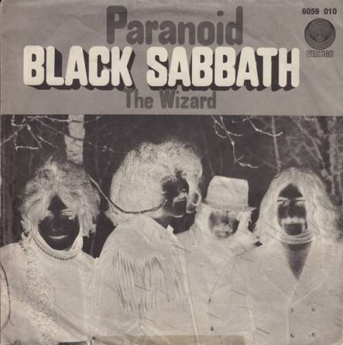 Cover Black Sabbath - Paranoid (7, Single) Schallplatten Ankauf