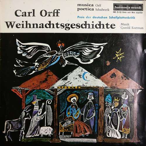 Cover Carl Orff - Weihnachtsgeschichte (10, Mono) Schallplatten Ankauf