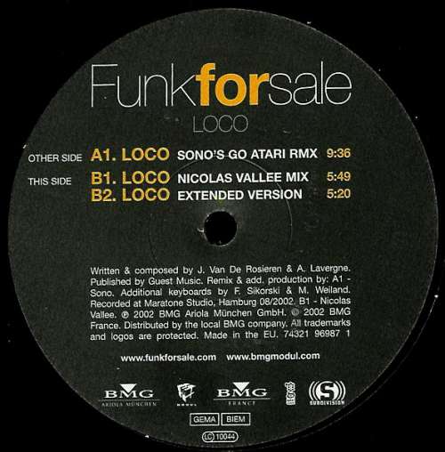 Bild Funkforsale - Loco (12, Promo) Schallplatten Ankauf