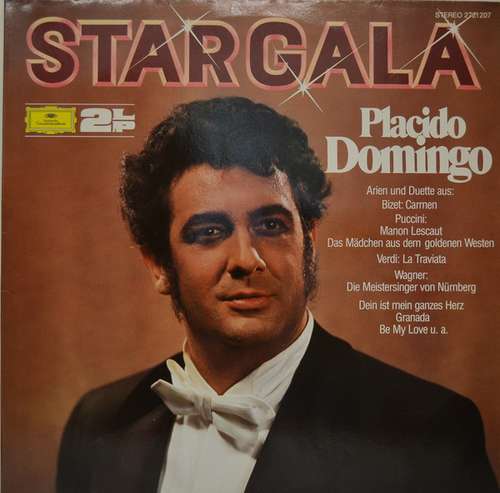 Cover Placido Domingo - Star Gala (2xLP, Comp) Schallplatten Ankauf