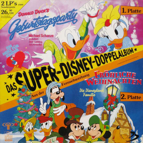 Cover Michael Schanze / Die Disneyland-Familie - Das Super-Disney-Doppelalbum (LP, Album + LP, Album + Comp) Schallplatten Ankauf