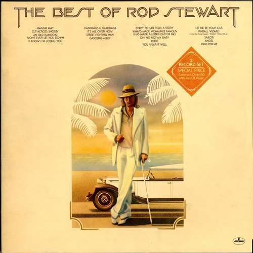 Cover Rod Stewart - The Best Of Rod Stewart (2xLP, Comp) Schallplatten Ankauf