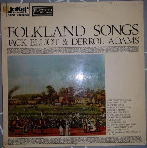 Cover Jack Elliott* & Derroll Adams - Folkland Songs (LP, Album) Schallplatten Ankauf