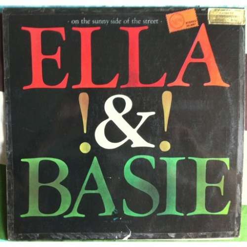 Cover Ella* !&! Basie* - On The Sunny Side Of The Street  (LP, Album) Schallplatten Ankauf