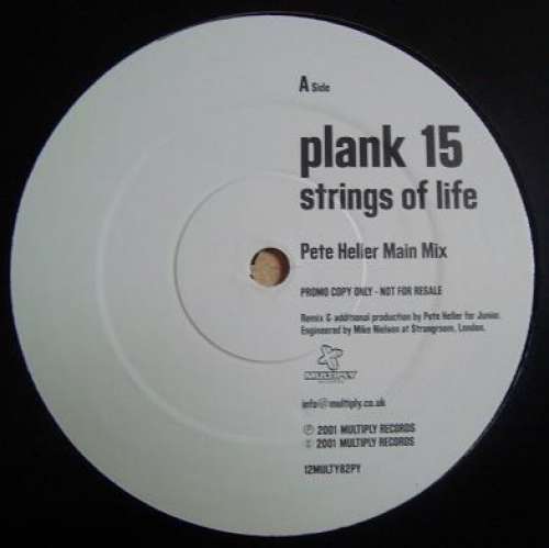 Cover Plank 15 - Strings Of Life (12, Promo) Schallplatten Ankauf