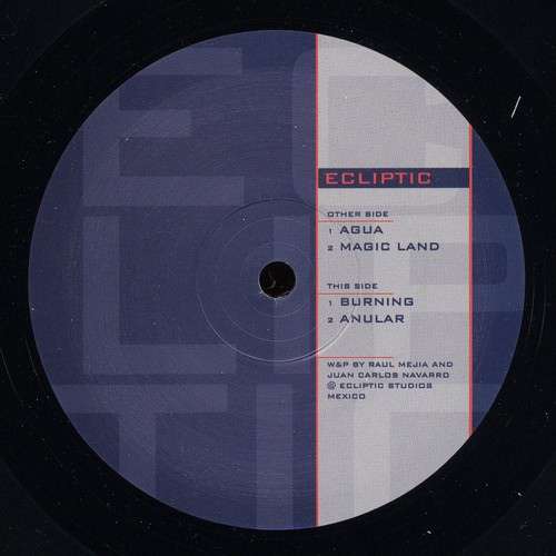 Cover Ecliptic - Agua (12) Schallplatten Ankauf