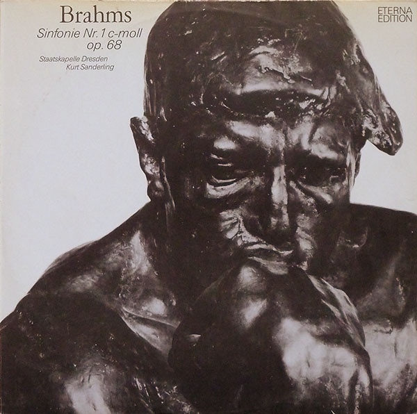 Cover Brahms*, Staatskapelle Dresden, Kurt Sanderling - Sinfonie Nr. 1 C-moll Op. 68 (LP) Schallplatten Ankauf