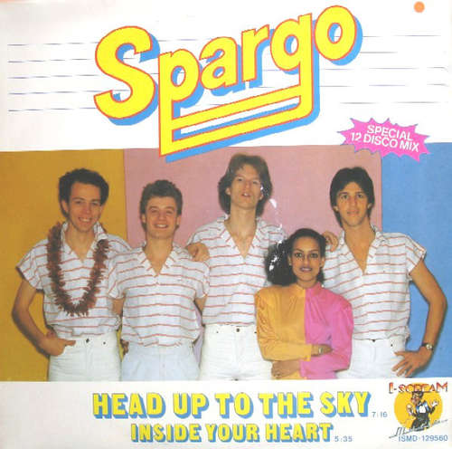 Cover Spargo - Head Up To The Sky / Inside Your Heart (12) Schallplatten Ankauf