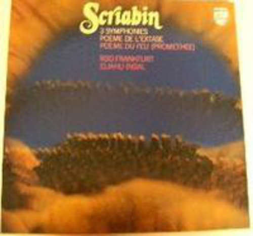 Cover Scriabin* - RSO Frankfurt*, Eliahu Inbal - 3 Symphonies / Poème De L'Extase / Poème Du Feu (Promethée) (4xLP, Box) Schallplatten Ankauf