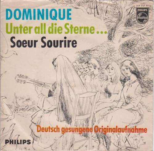 Cover Soeur Sourire - Dominique (7, Single) Schallplatten Ankauf