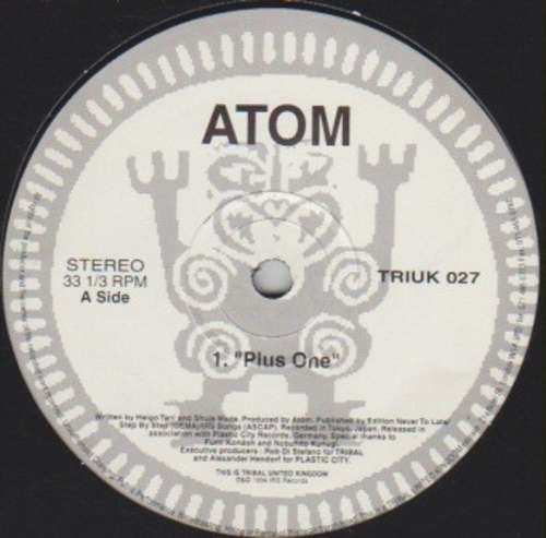 Cover Atom - Plus One (12) Schallplatten Ankauf