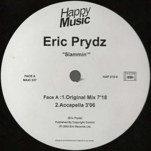 Cover Eric Prydz / Kid Creme* Feat. MC Shurakano - Slammin' / Down & Under (12, Maxi, Promo) Schallplatten Ankauf