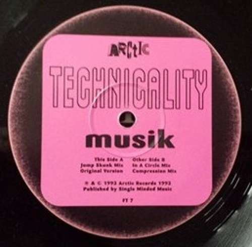 Cover Technicality - Musik (12) Schallplatten Ankauf