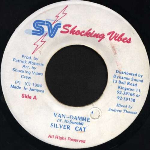 Cover Silver Cat (2) - Van-Damme (7) Schallplatten Ankauf