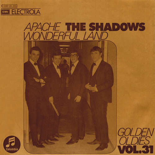 Cover The Shadows - Apache / Wonderful Land (7) Schallplatten Ankauf