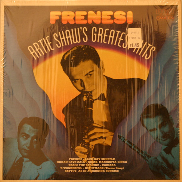 Cover Artie Shaw* - Frenesi – Artie Shaw's Greatest Hits (LP, Comp, RE) Schallplatten Ankauf