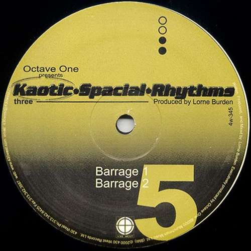 Cover Kaotic Spacial Rhythms Three - Barrage Schallplatten Ankauf