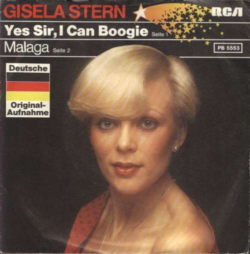 Cover Gisela Stern - Yes Sir, I Can Boogie (7, Single) Schallplatten Ankauf