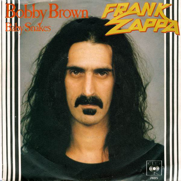 Cover Frank Zappa - Bobby Brown (7, Single) Schallplatten Ankauf