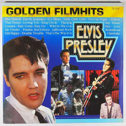 Cover Elvis Presley - Golden Filmhits (2xLP, Comp) Schallplatten Ankauf