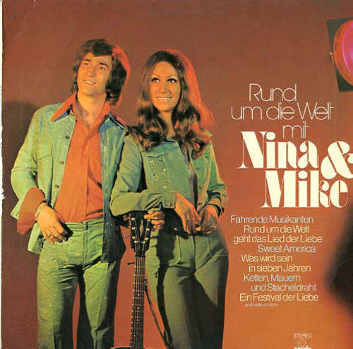 Cover Nina & Mike - Rund Um Die Welt Mit Nina & Mike (LP, Album) Schallplatten Ankauf