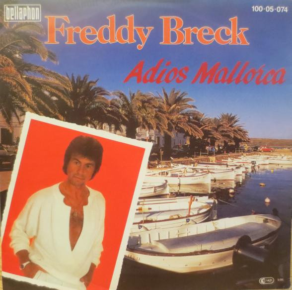 Cover Freddy Breck - Adios Mallorca (7, Single) Schallplatten Ankauf