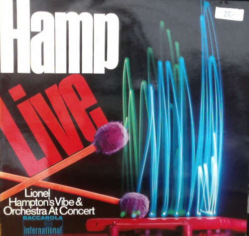 Cover Lionel Hampton - Hamp Live! Lionel Hampton's Vibe & Orchestra At Concert (LP) Schallplatten Ankauf