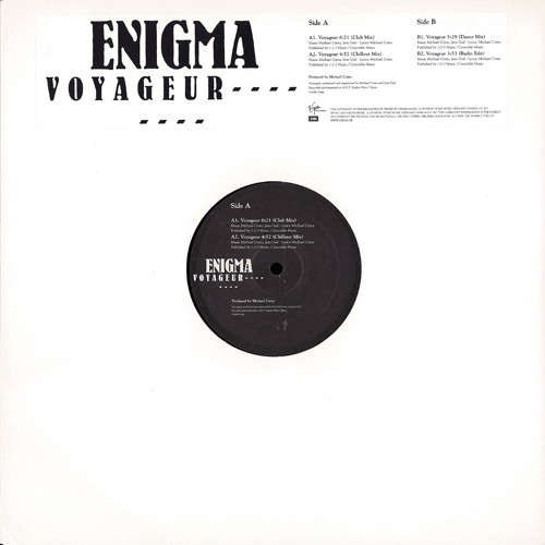 Cover Enigma - Voyageur (12, Promo) Schallplatten Ankauf