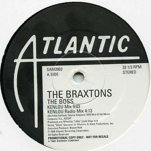 Cover The Braxtons - The Boss (2x12, Promo) Schallplatten Ankauf