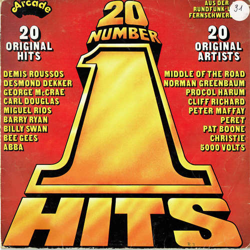 Cover Various - 20 Number 1 Hits (LP, Comp) Schallplatten Ankauf