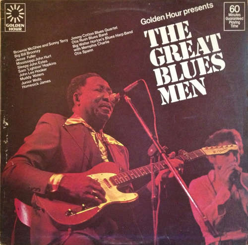 Cover Various - Golden Hour Presents The Great Blues Men (LP, Comp) Schallplatten Ankauf