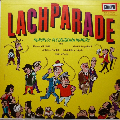Cover Unknown Artist - Lachparade - Kongress Des Deutschen Humors (LP) Schallplatten Ankauf