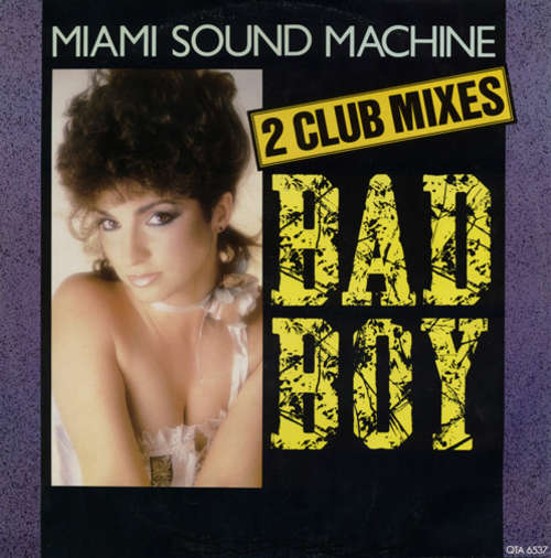 Cover Miami Sound Machine - Bad Boy (Club Mixes) (12) Schallplatten Ankauf