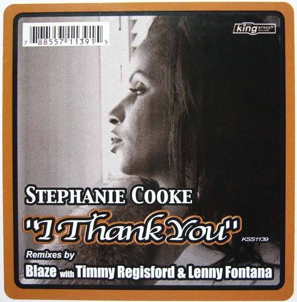 Cover Stephanie Cooke - I Thank You (12) Schallplatten Ankauf