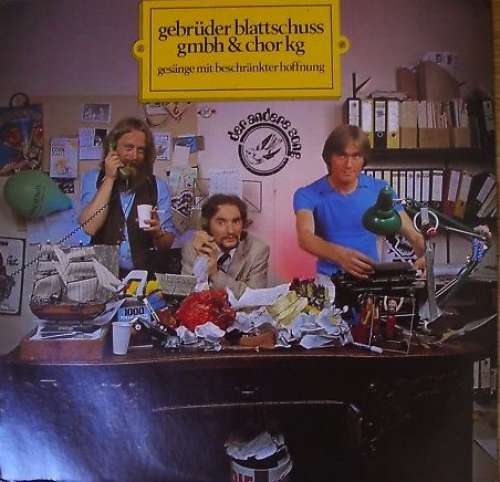 Cover Gebrüder Blattschuss GmbH & Chor KG* - Gesänge Mit Beschränkter Hoffnung (LP, Album) Schallplatten Ankauf