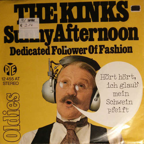 Cover The Kinks - Sunny Afternoon / Dedicated Follower Of Fashion (7, Single) Schallplatten Ankauf