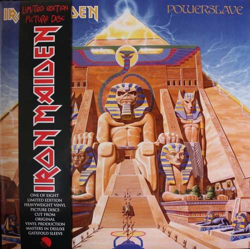 Cover Iron Maiden - Powerslave (LP, Album, Ltd, Pic, RE) Schallplatten Ankauf