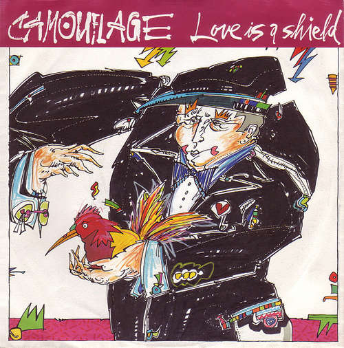 Cover Camouflage - Love Is A Shield (7, Single) Schallplatten Ankauf