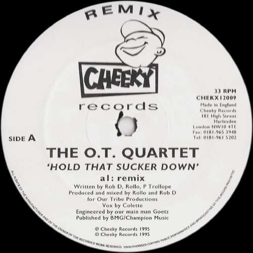 Cover The O.T. Quartet - Hold That Sucker Down (Remix) (12) Schallplatten Ankauf