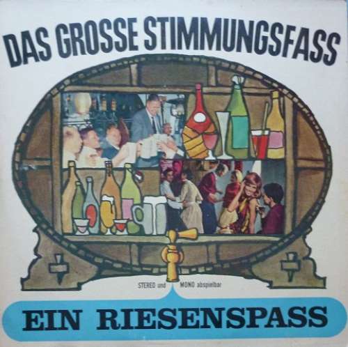 Cover Various - Das Grosse Stimmungsfass - Ein Riesenspass (LP, Mixed, Red) Schallplatten Ankauf