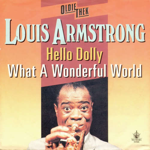 Cover Louis Armstrong - Hello Dolly / What A Wonderful World (7, RE) Schallplatten Ankauf