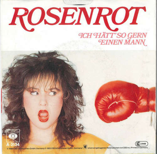 Cover Rosenrot (3) - Ich Hätt' So Gern Einen Mann (7, Single) Schallplatten Ankauf