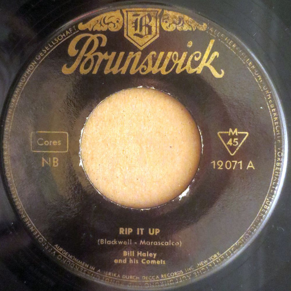 Cover Bill Haley And His Comets - Rip It Up (7, Single) Schallplatten Ankauf