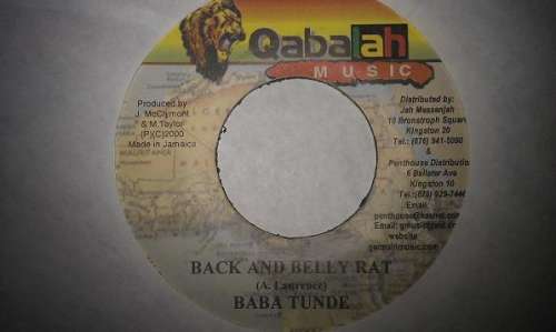 Bild Baba Tunde - Back And Belly Rat (7) Schallplatten Ankauf